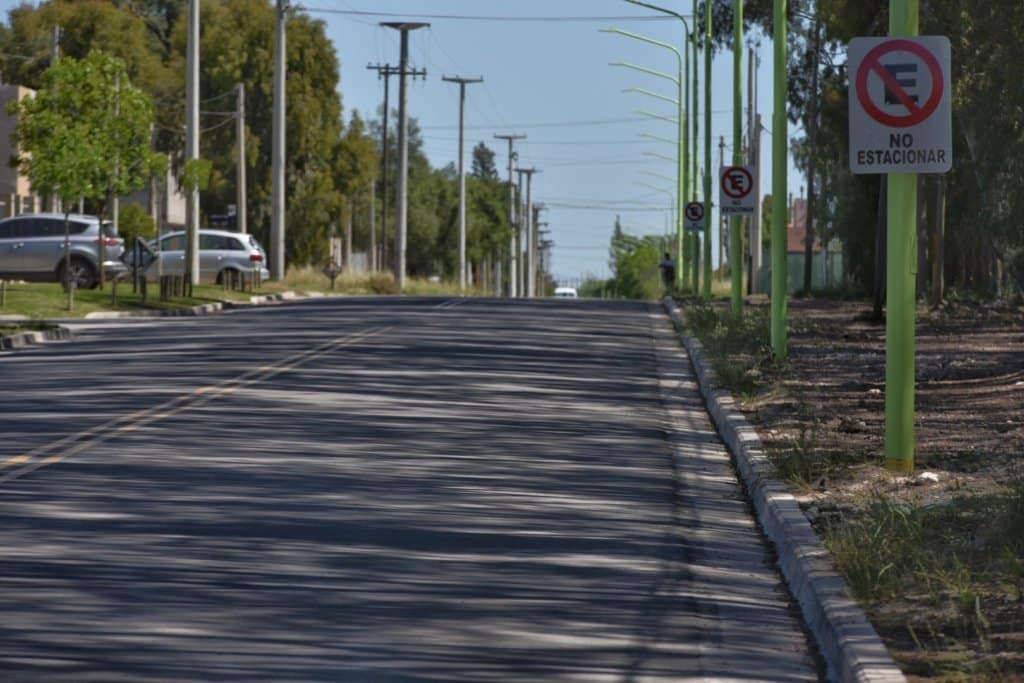 Prohibido estacionar en tramo de calle Parera