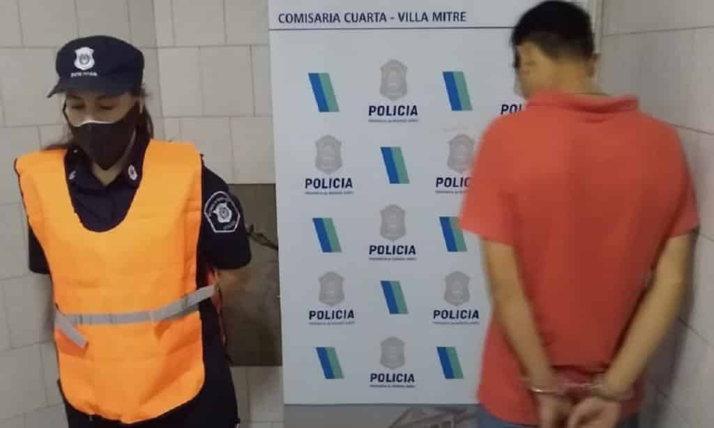 Escalaron hasta un primer piso para robar