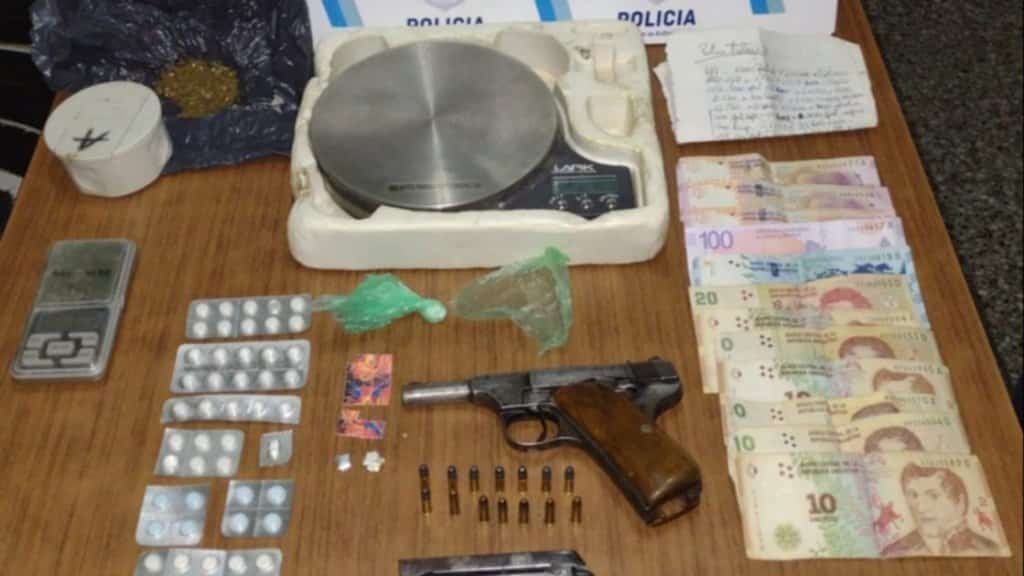 Detienen a un narco en un operativo policial