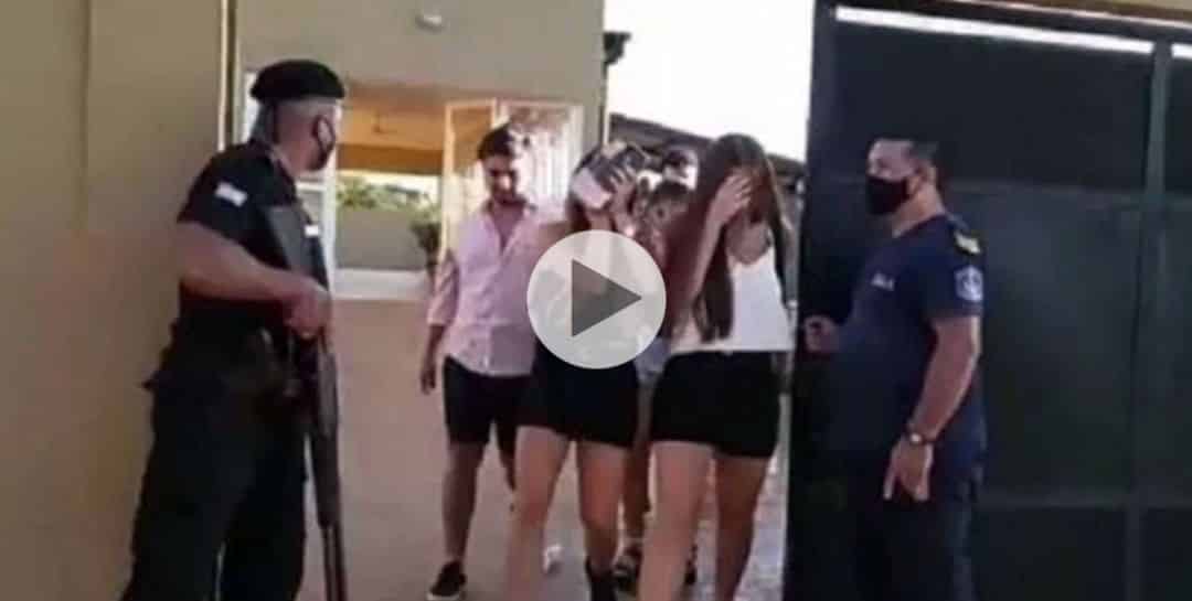 Se enteró de que su novia era infiel por el video del desalojo de una fiesta clandestina