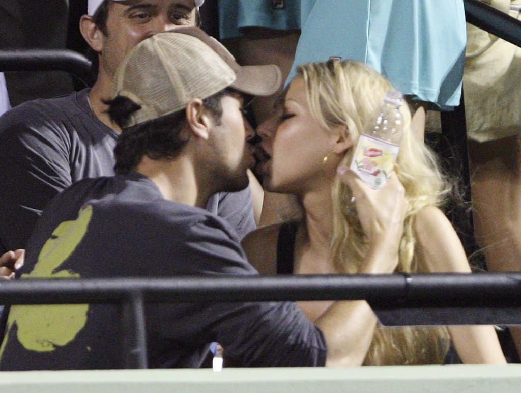 Enrique Iglesias y Anna Kournikova cumplen 20 años juntos