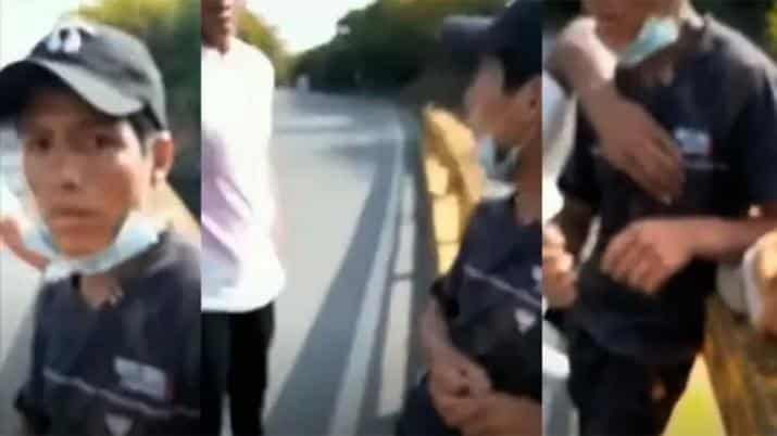 Tiraron a un joven desde un puente y subieron el video en TikTok