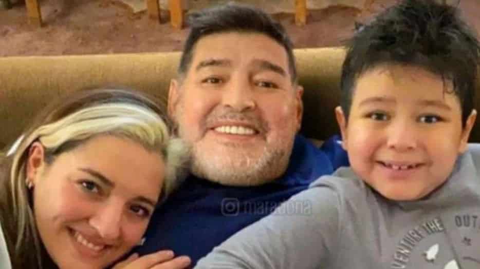 Jana Maradona recordó a su papá con un video de Diego en el papel de Luis Miguel: “Infinitamente enamorada”