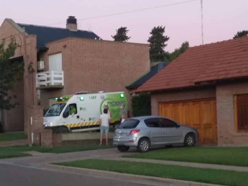 Un pintor sufrió golpes al caer a un sótano