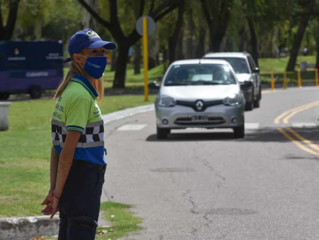 Apertura de circulación vehicular en el Parque de Mayo