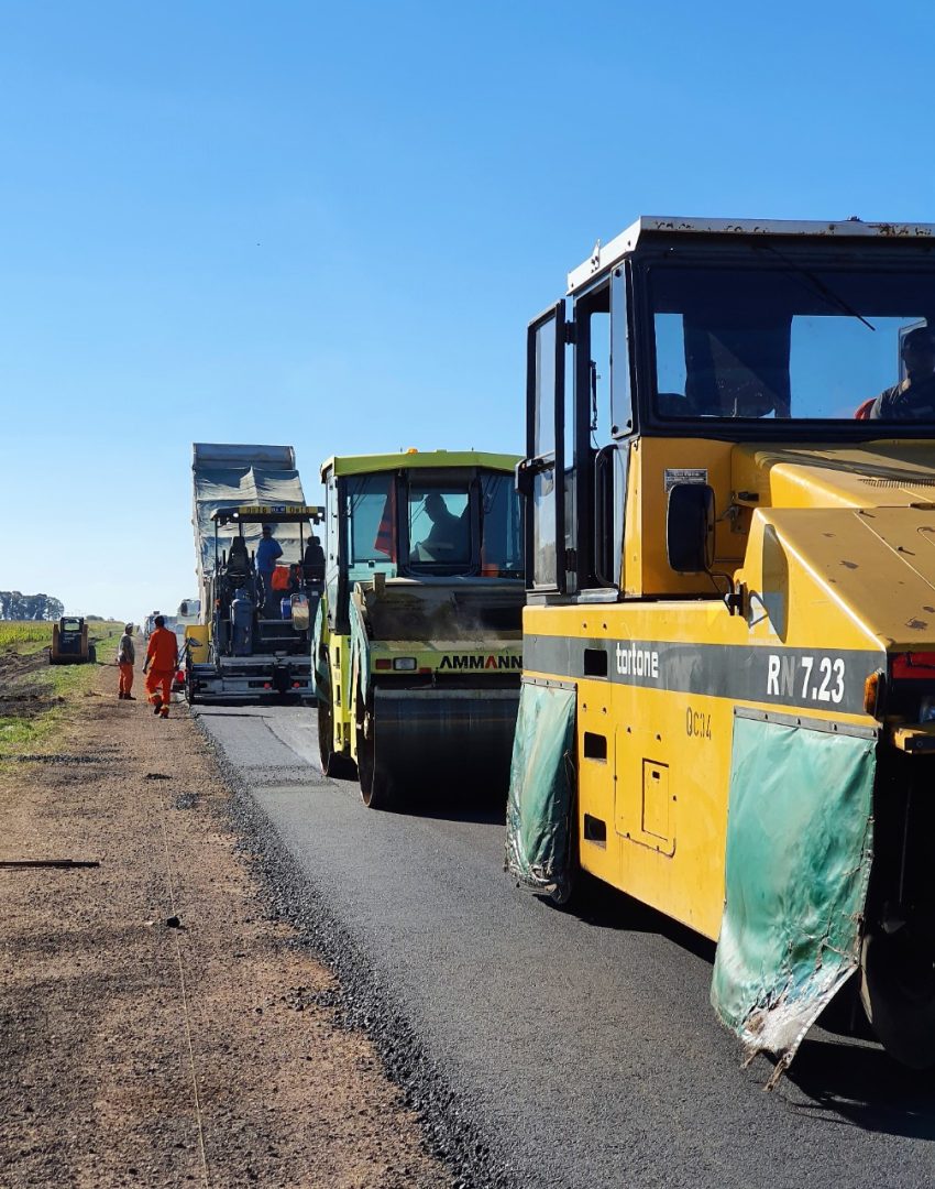 Repavimentación en la RN 33 Entre Espartillar y Trenque Lauquen