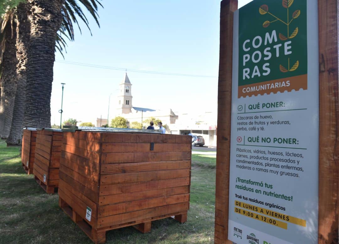 Programa de reorganización de residuos – Primeras composteras comunitarias en Bahía Blanca