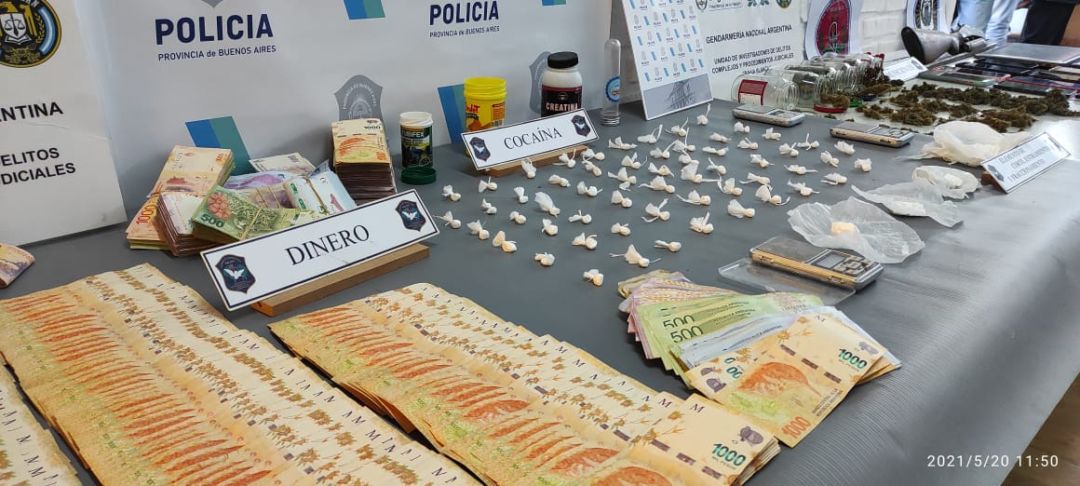 Operativo anti-drogas en Tres Arroyos. Tres demorados recuperaron la libertad