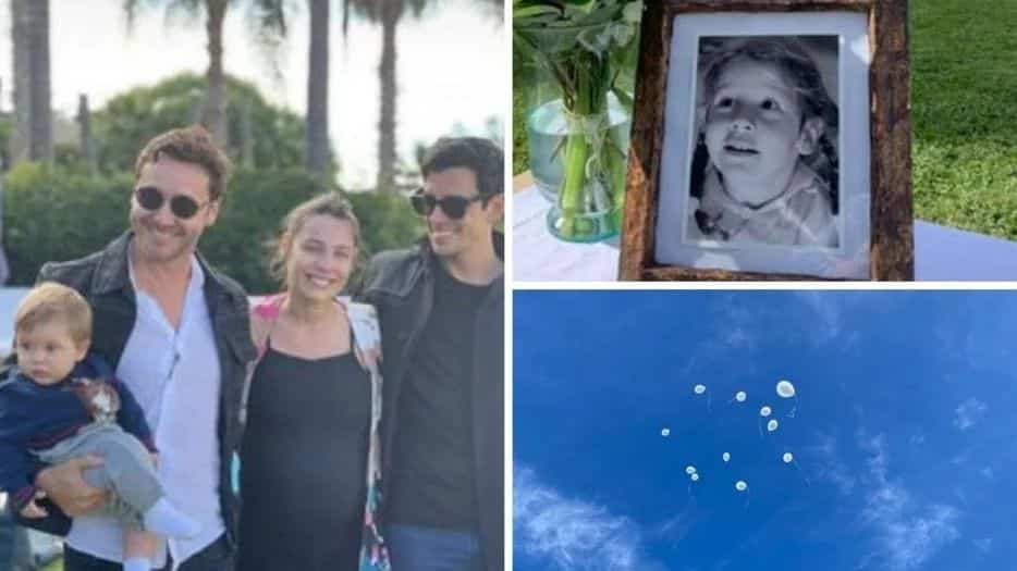 Pampita y Benjamín Vicuña, juntos en el homenaje a Blanquita: la hija de ambos cumpliría 15 años