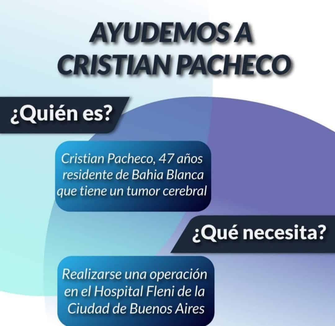 Necesita $1.500.00 para ser operado de un tumor cerebral