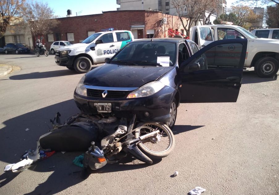 Violento siniestro vial en el macrocentro