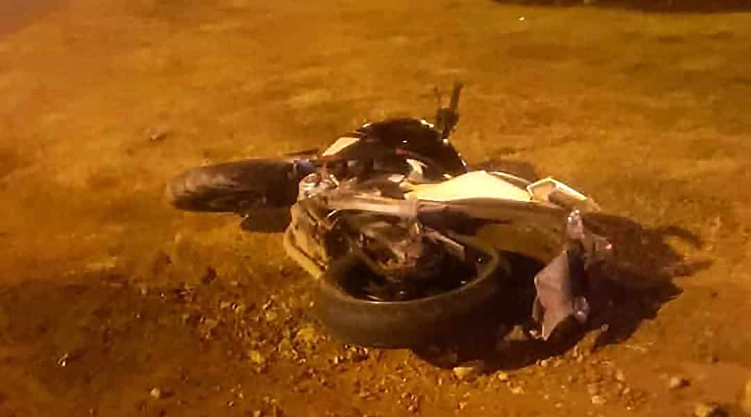 motociclista accidentado