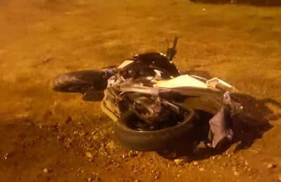 motociclista accidentado