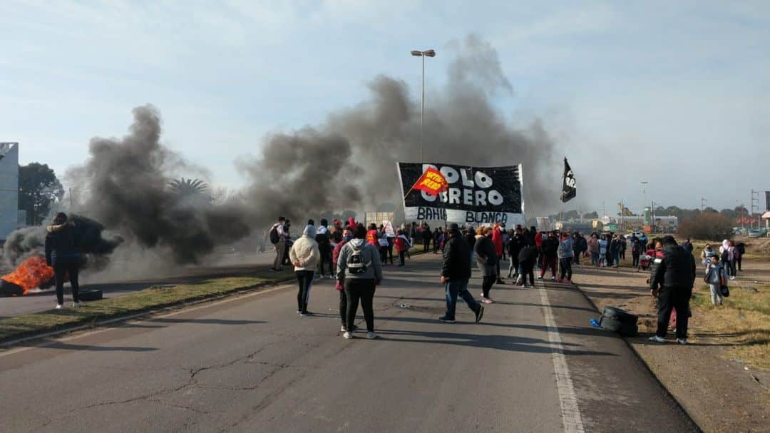 Marcha de organizaciones sociales: reclaman aumento salarial y mejoras laborales