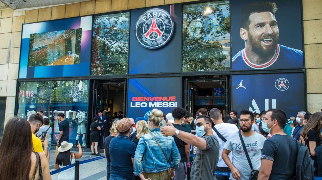 PSG, impactado por la fiebre por Messi: “La tendencia de ventas de su camiseta es fenomenal”