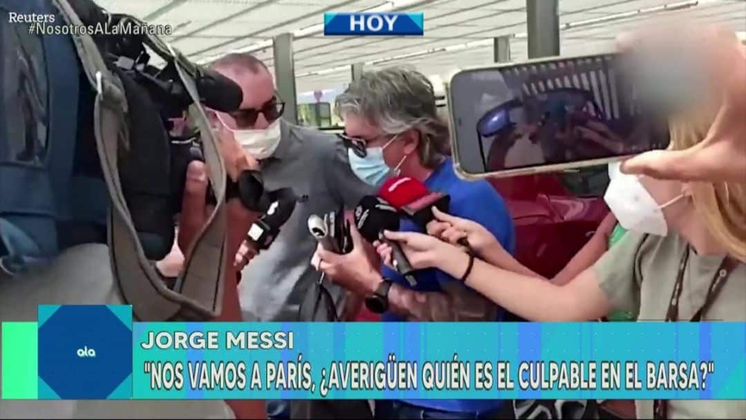 Jorge Messi insinuó una traición del presidente de Barcelona a Leo Messi: “Averigüen en el club”