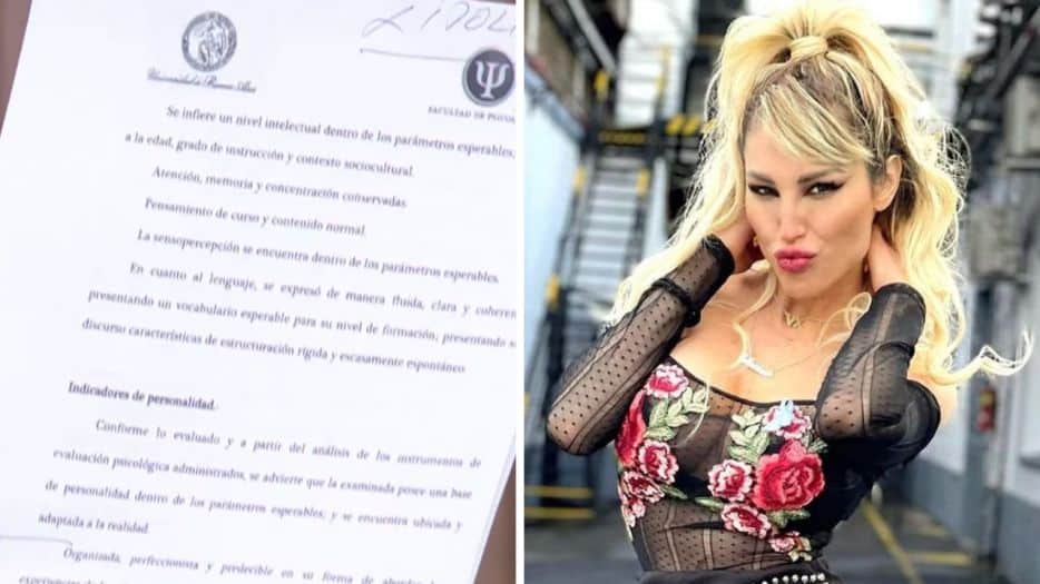 La pericia psicológica de Vicky Xipolitakis por la que Javier Naselli la quiere declarar insana: “La pinta de cuerpo entero”