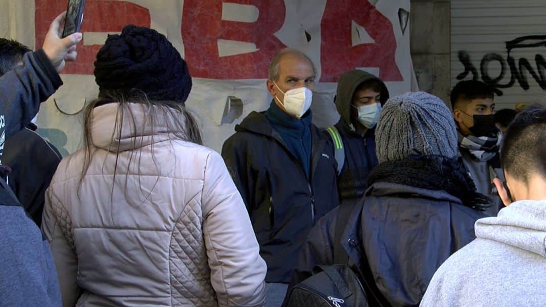 Protestas por el cierre de cursos en la Escuela Técnica 2