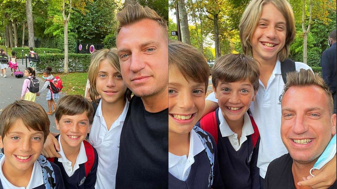 Reencuentro con sus hijos y paseo por París: la reacción de Maxi López después de las críticas de Wanda Nara