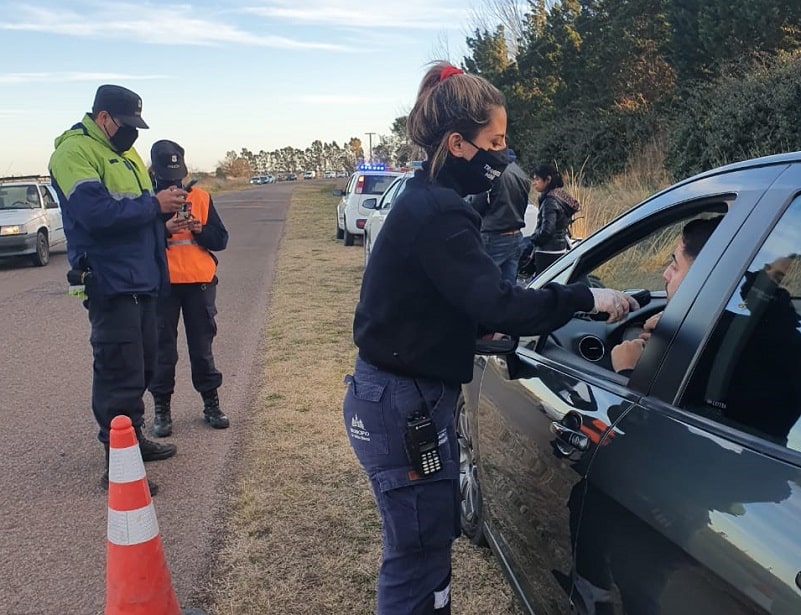 Operativos, controles e infracciones de tránsito en la última semana