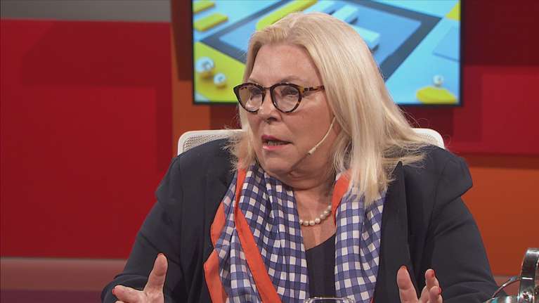 Elisa Carrió, sobre el regreso de Aníbal Fernández al Gabinete: “Es como la vuelta de un monstruo alicaído”