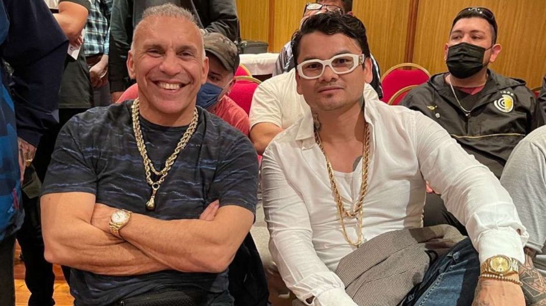 La última foto que publicó Jorge “Acero” Cali antes de morir: aparece junto al Chino Maidana en la madrugada del domingo