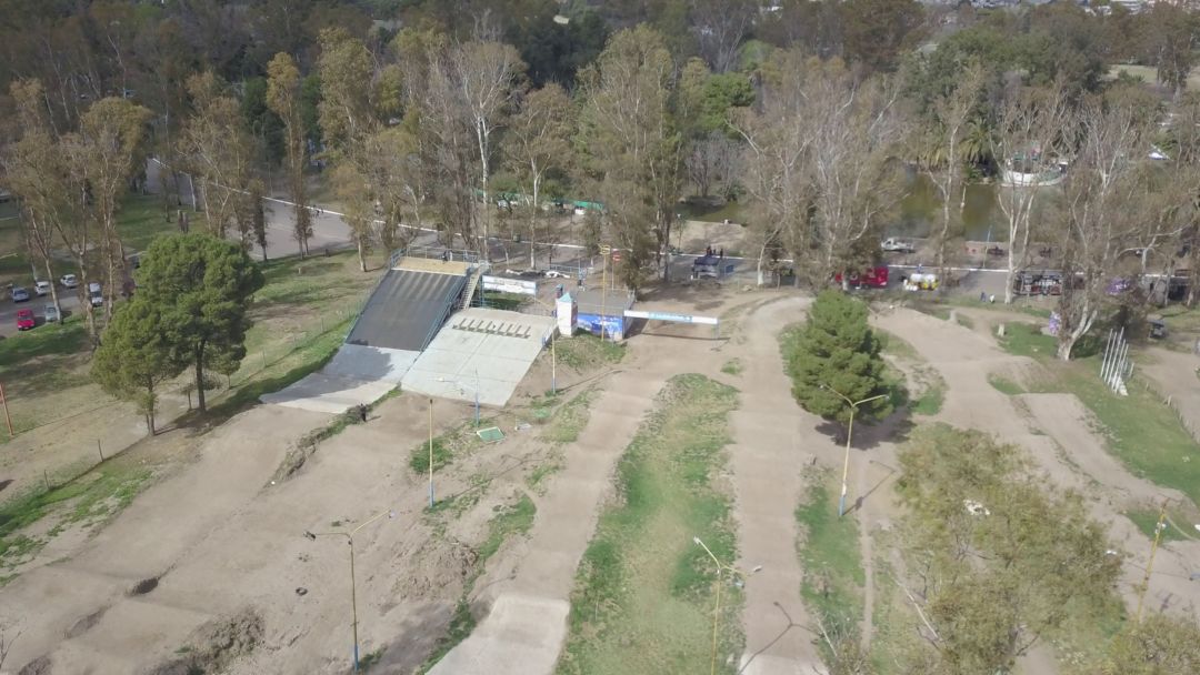 Otra vez la pista de bicicross víctima del vandalismo y la inseguridad