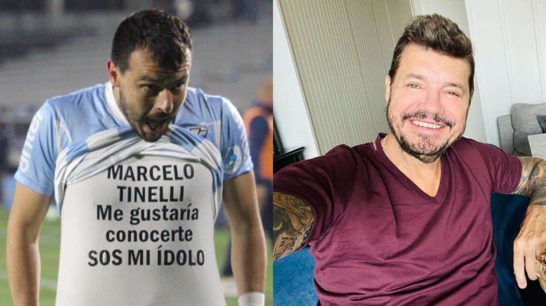 “Marcelo Tinelli, me gustaría conocerte”: el insólito pedido que hizo un futbolista uruguayo después de meter un gol