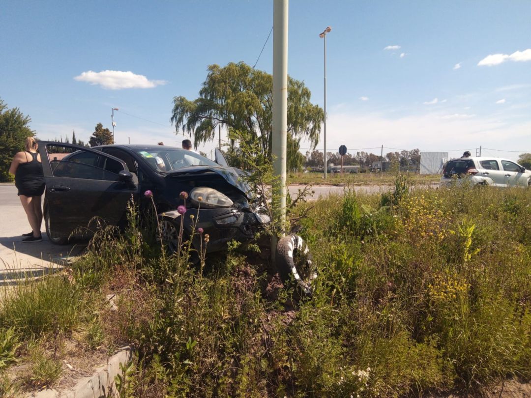 Siniestro vial con tres heridos