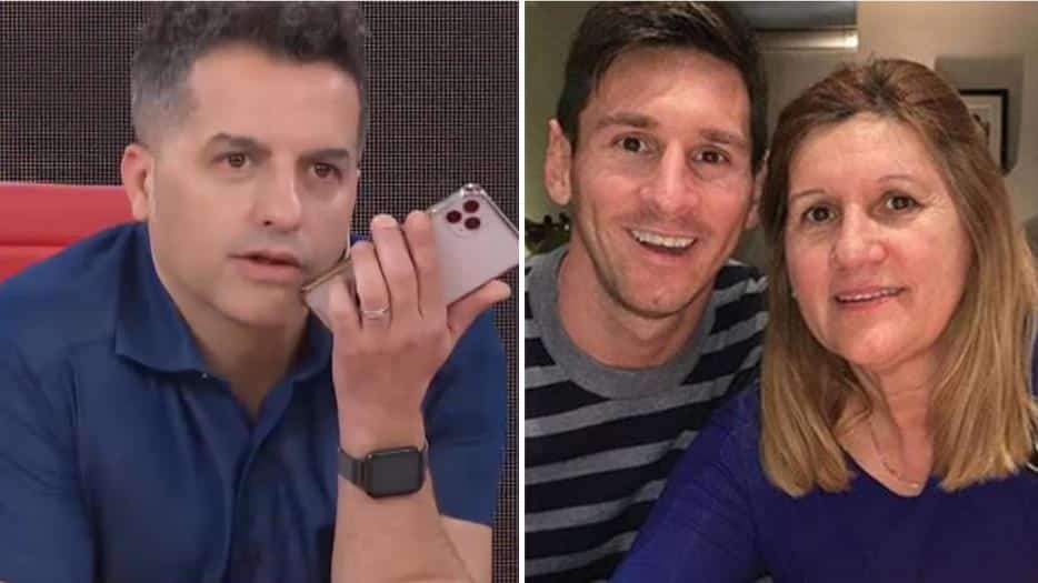 Ángel de Brito llamó a Celia Messi en vivo y le preguntó por qué no acepta estar en televisión