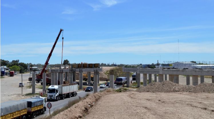 Avanza la construcción de la autopista Bahía Blanca