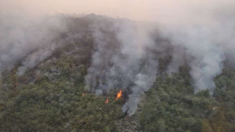 El viento reavivó el incendio cerca del Lago Steffen: avanza el plan para evacuar a pobladores