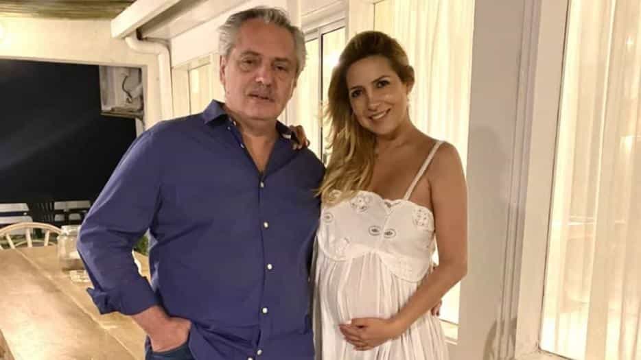 Alberto Fernández habló del nombre que llevará el hijo que espera con Fabiola Yáñez