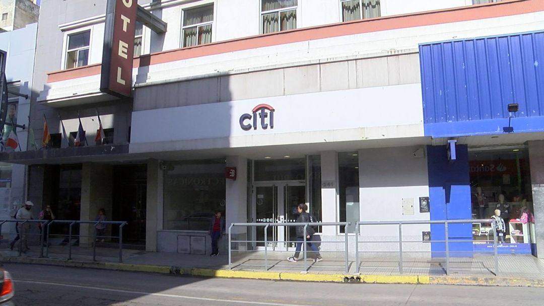 Cierra la sucursal del Banco Citi en Bahía Blanca