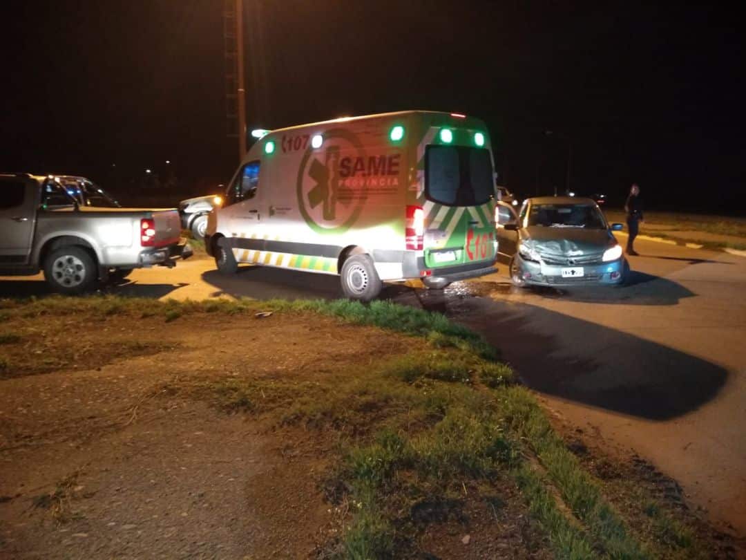 Una camioneta y un auto chocaron en la autovía camino a Punta Alta