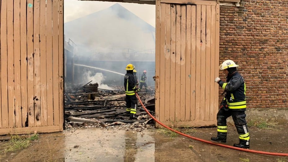 Investigan si el incendio en el ex frigorífico CAP fue intencional