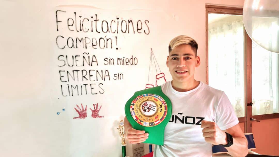 Neri Muñoz: “Sueño con ser campeón mundial de boxeo”