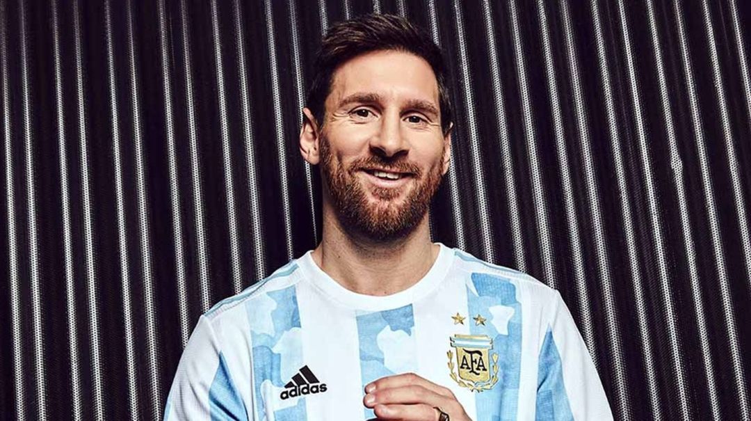 Se filtró la foto de la camiseta suplente de la Selección argentina para Qatar 2022