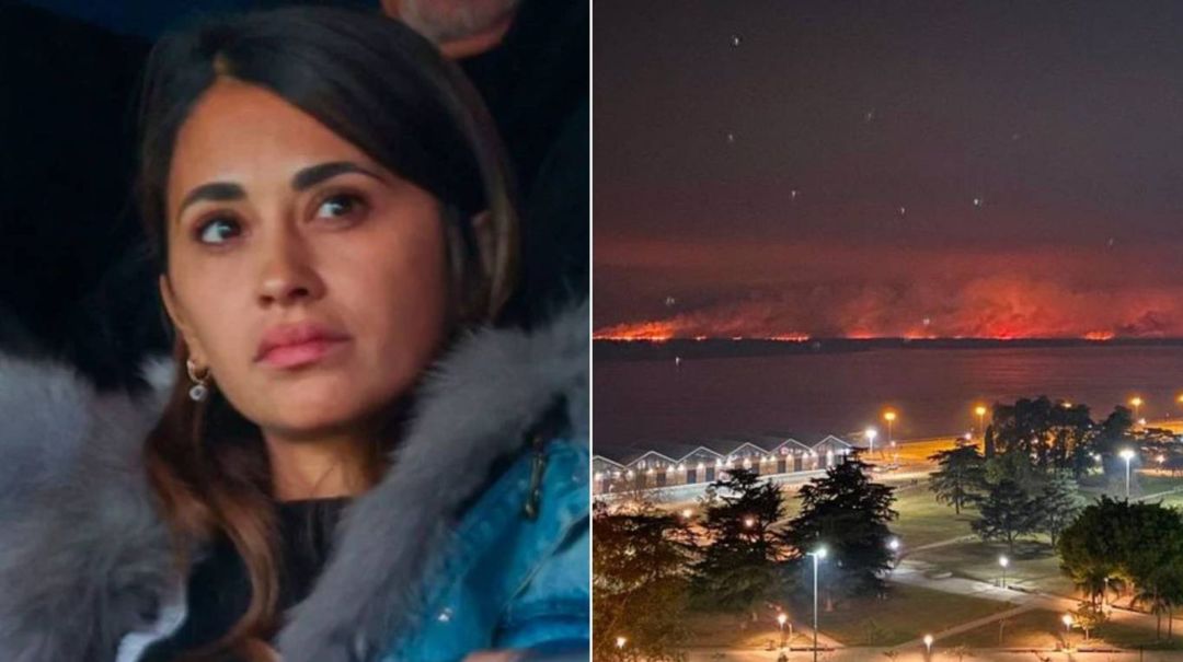 La angustia de Antonela Roccuzzo por los incendios en el Paraná: “¿Hasta cuándo?”