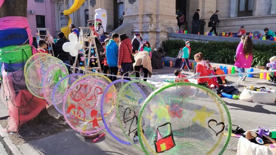 El día de la Niñez: un centenar de chicos se congregaron en el municipios para disfrutar de distintas actividades