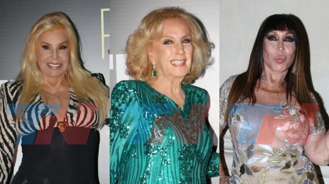 Los personajes del año 2022: Mirtha Legrand, Susana Giménez y Moria Casán desfilaron por la alfombra roja