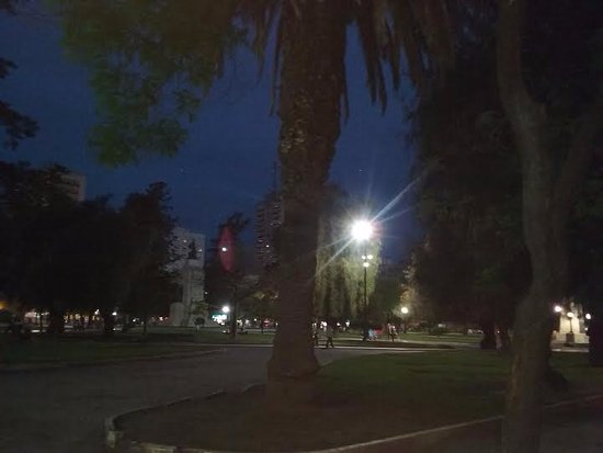 Gresca en la Plaza Rivadavia: 9 jóvenes fueron arrestados
