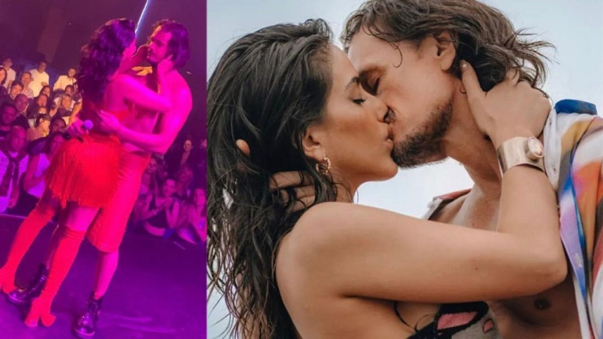 Christian Sancho y Celeste Muriega celebraron su primer aniversario  desnudos en la playa