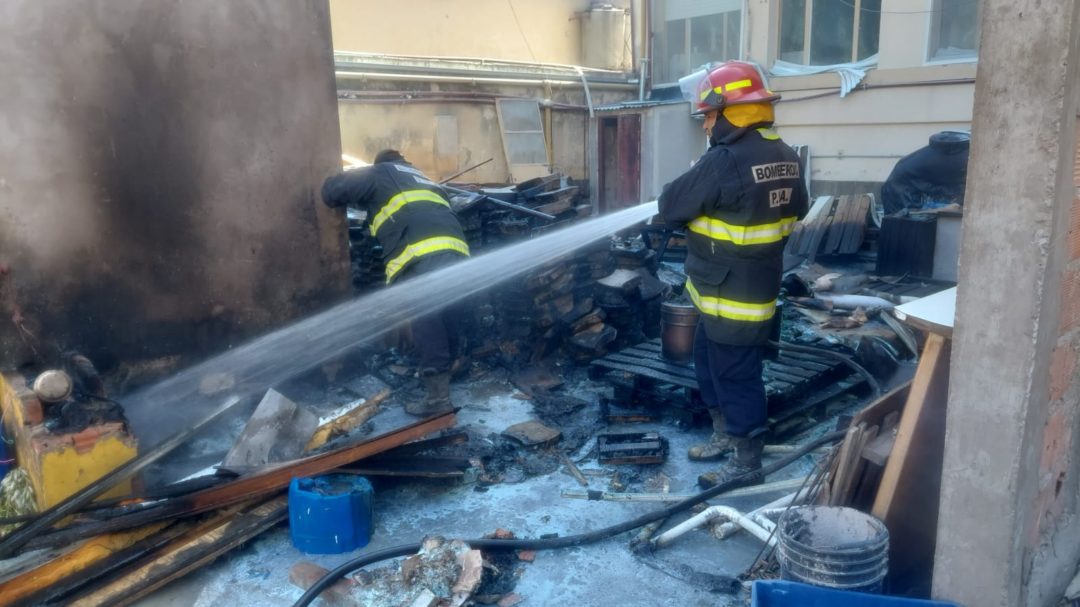 Incendio en un sector del Hospital Italiano