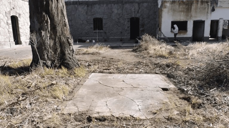 Hicieron un peritaje arqueológico en un ex centro de detención en Puerto Belgrano