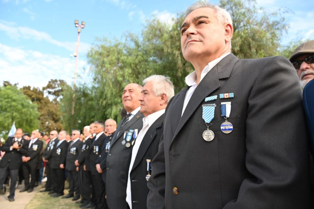 El acto en recuerdo a los héroes de Malvinas