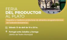 Feria del productor al plato