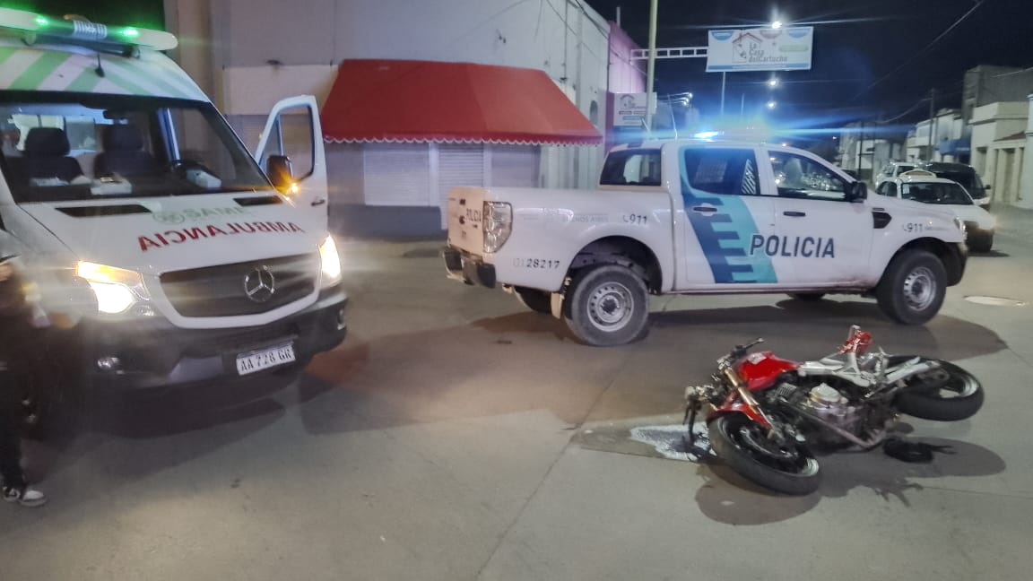 Villa Mitre: chocó a un motociclista y huyó