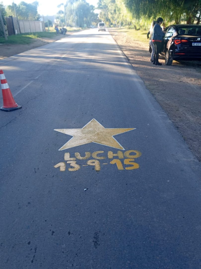 Pintaron una estrella amarilla