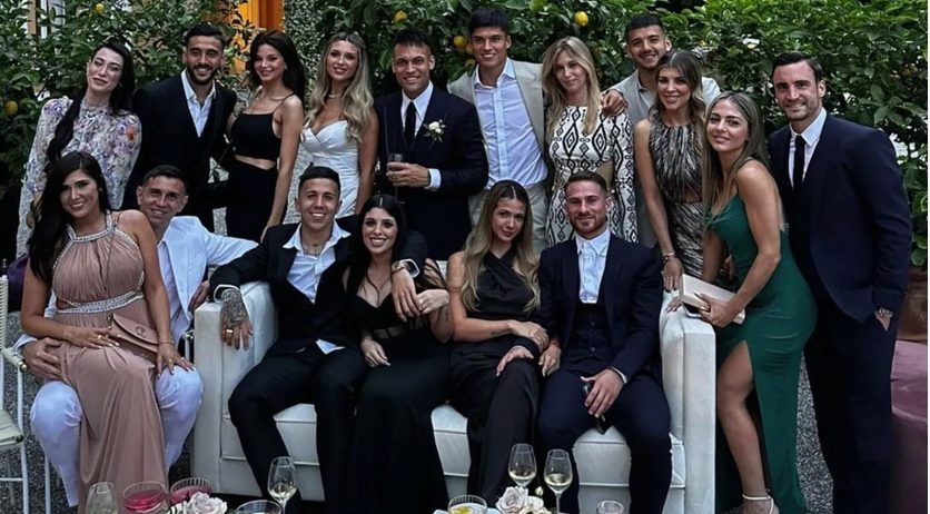La intimidad del casamiento de Lautaro Martínez: así lo vivieron los jugadores de la Selección argentina